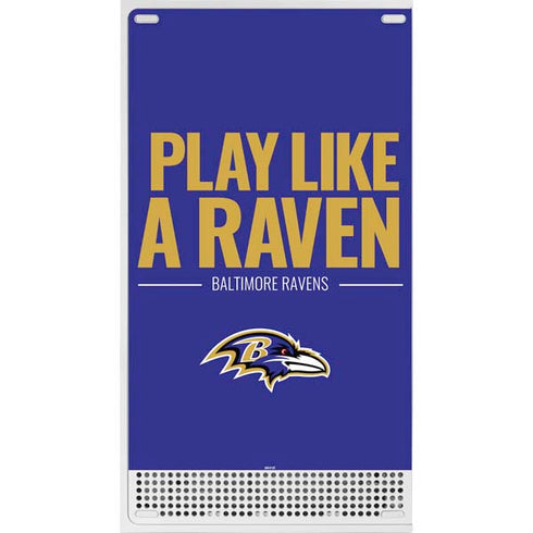 NFL Baltimore Ravens Team Motto Xbox Series S Console Skin